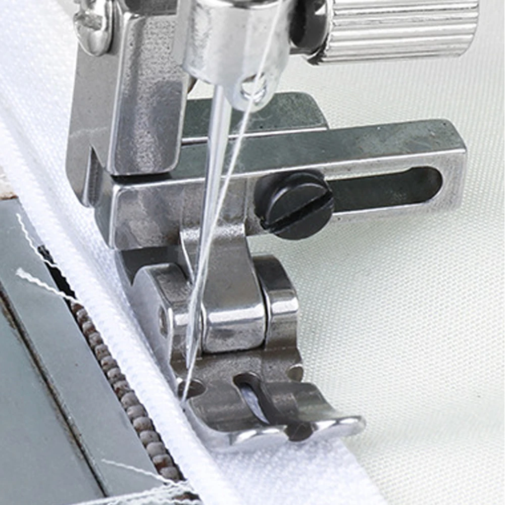 1-5PCS Universal Pé T3 Ajustável Cording/Regular/Zíper de Costura Industrial Calcador Para 1-Agulha de Máquina de Costura ponto preso
