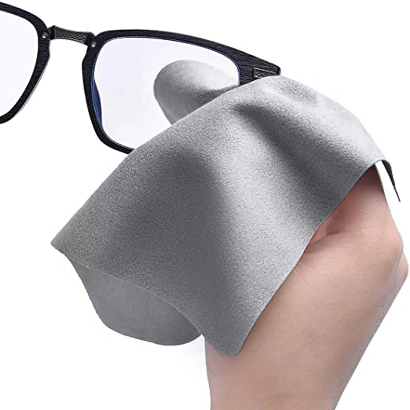 1pc Toalhetes Para Óculos de Microfibra Praça Limpa Pano de Limpeza Para o Ecrã do Telemóvel Câmera Lente de Óculos Toallitas Antivaho Gafas