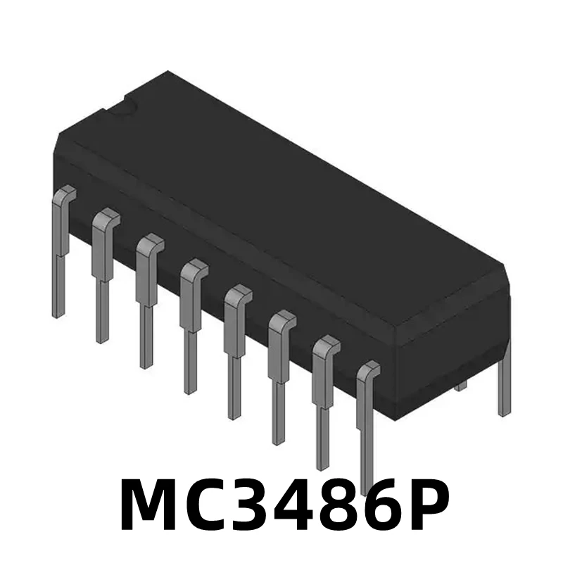 1PCS MC3486P MC3486 Linha Chip Receptor DIP16 Novo Original