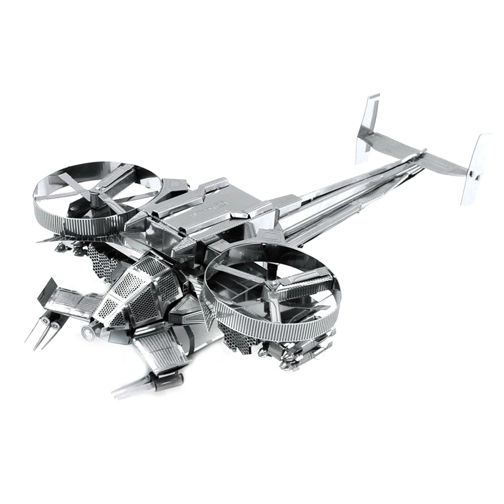 3D Metal Quebra-cabeça Avatar Escorpião Modelo de Helicóptero DIY de Corte a Laser, Quebra-cabeça, Brinquedos de Aprendizagem Para Crianças para Adultos
