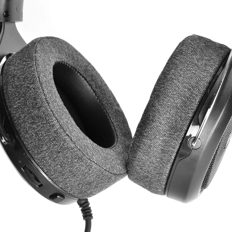 Portátil Fone de ouvido Substituição Earmuff Copa para Corsair HS50 Pro HS60 Pro HS70 Pro E1YA